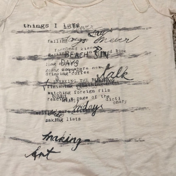 1/2-Length Sleeve Graphic Tee - Picture 2 of 2